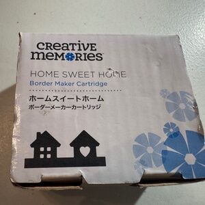 Creative Memories Home Sweet Home Border Maker Cartridge BMC NIB